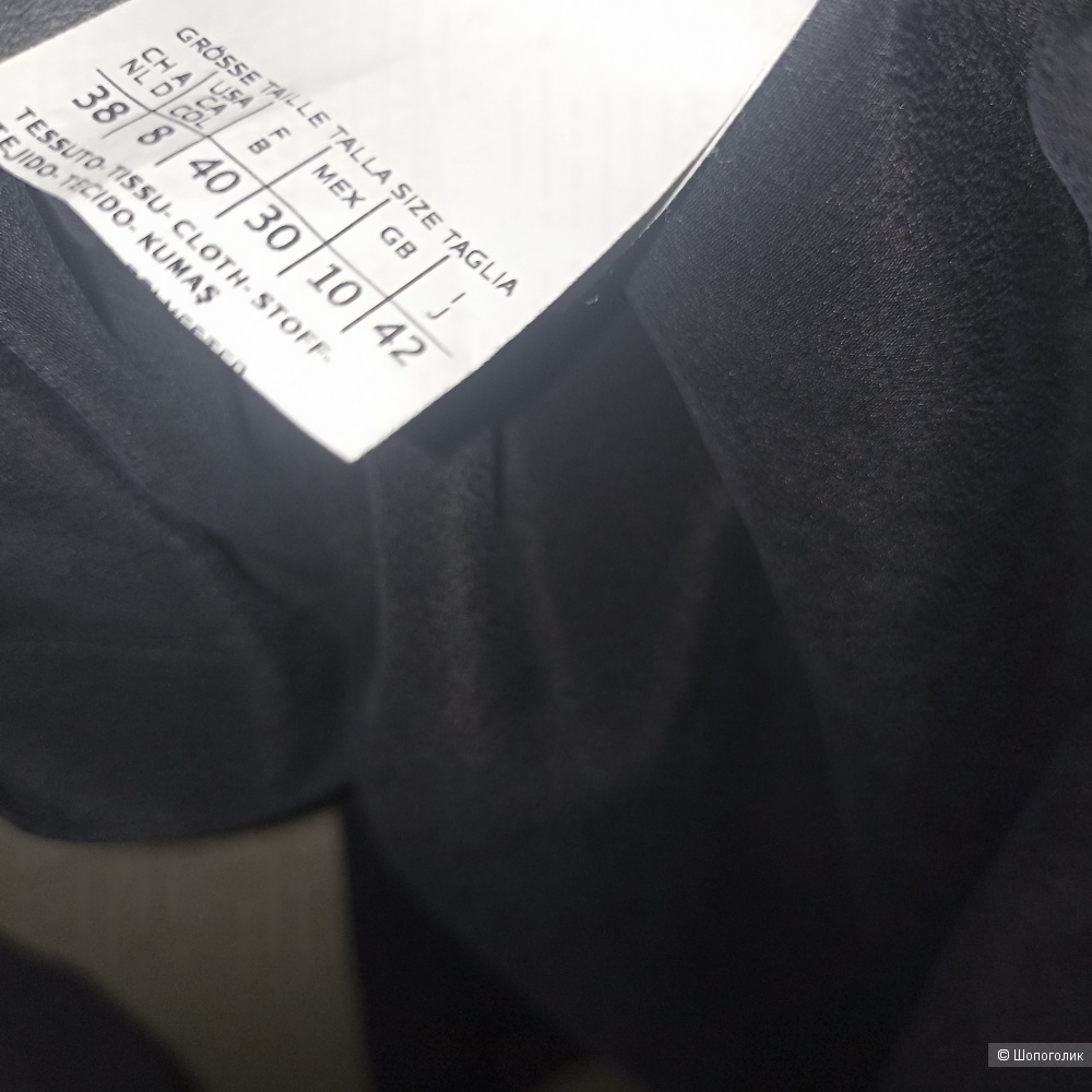 Max Mara шелковая рубашка р 44-46