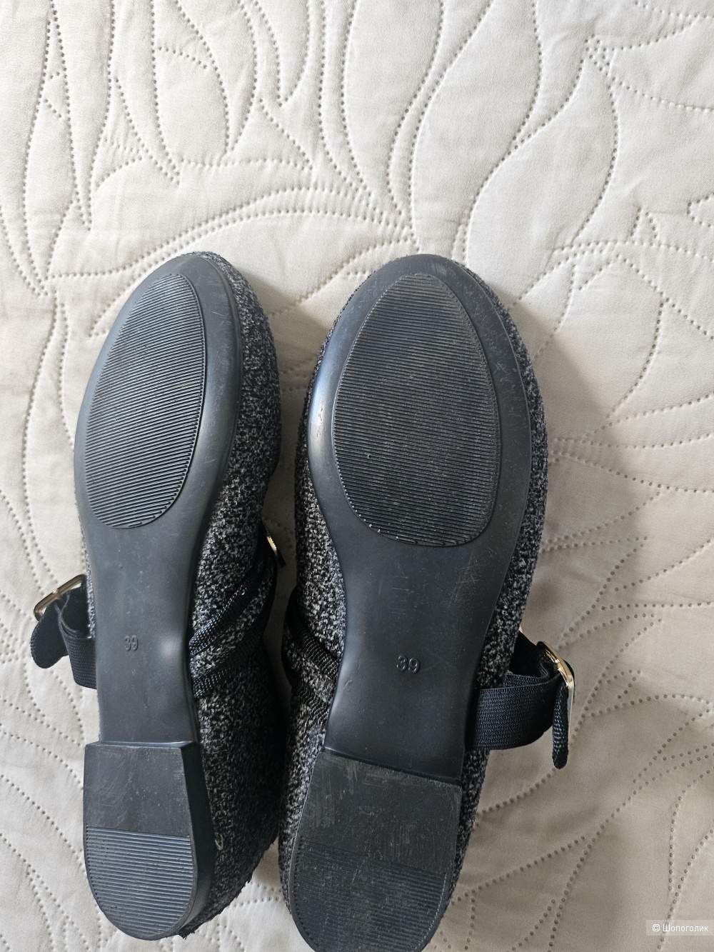 Балетки в стиле Chanel, 38