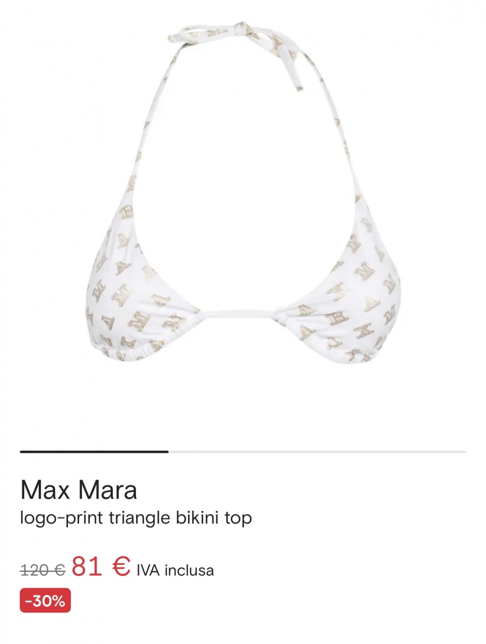 Купальник Max Mara размер S-M