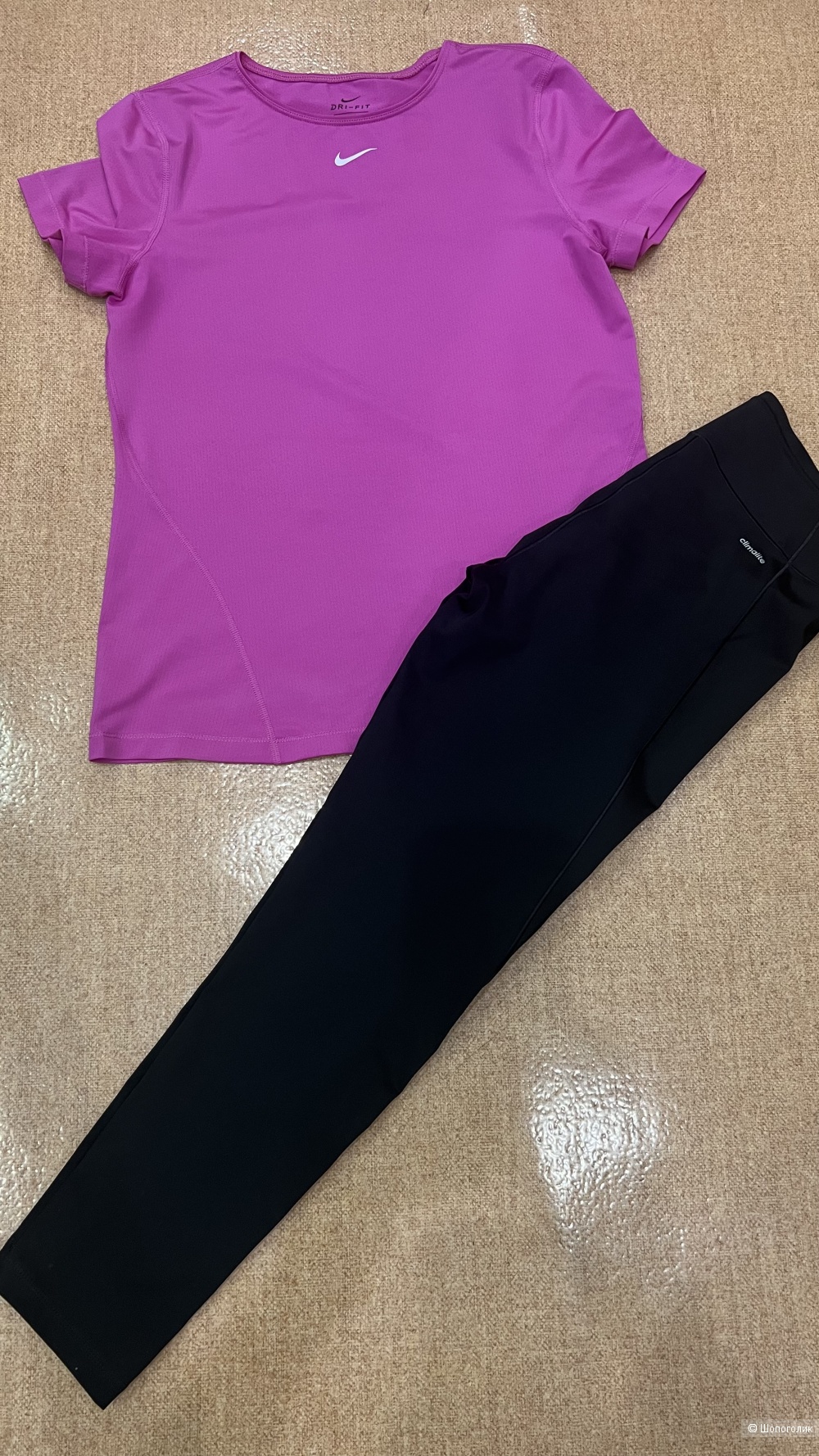 Сет спортивной одежды (футболка Nike+лосины Adidas) S/M