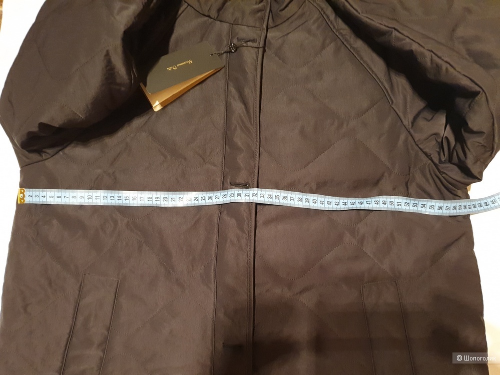 Стеганое пальто\пух Massimo Dutti М