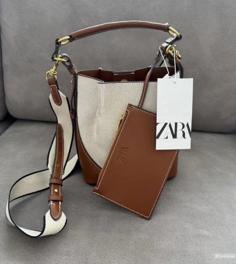 Zara, новая сумка, экокожа