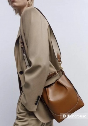 Zara, новая сумка, экокожа