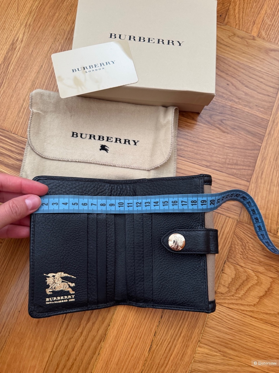 Кошелёк Burberry, размер 14/10