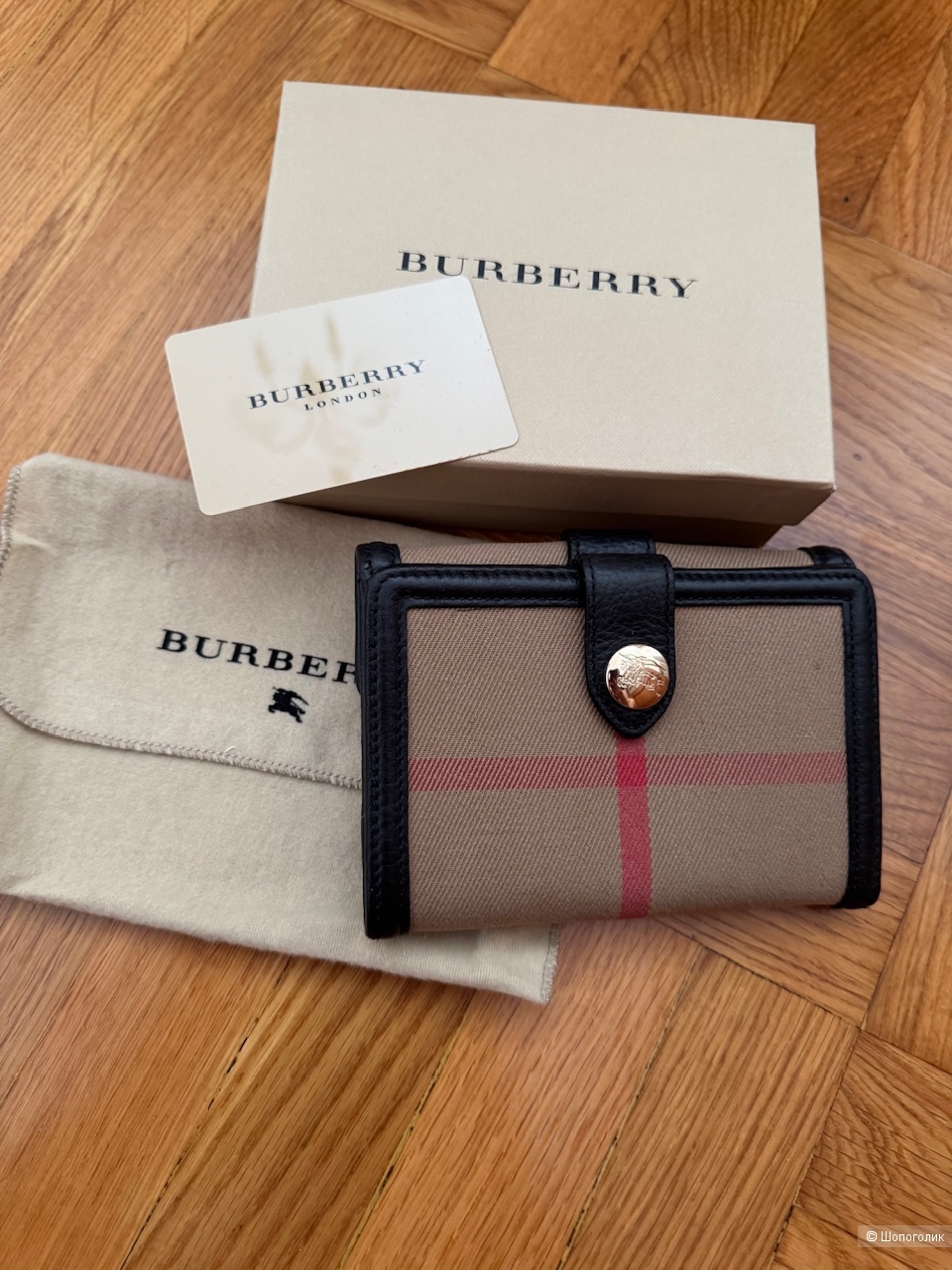 Кошелёк Burberry, размер 14/10