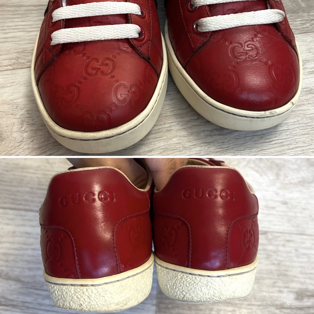 Кеды Gucci 35,5 ( на российский 36-36,5)