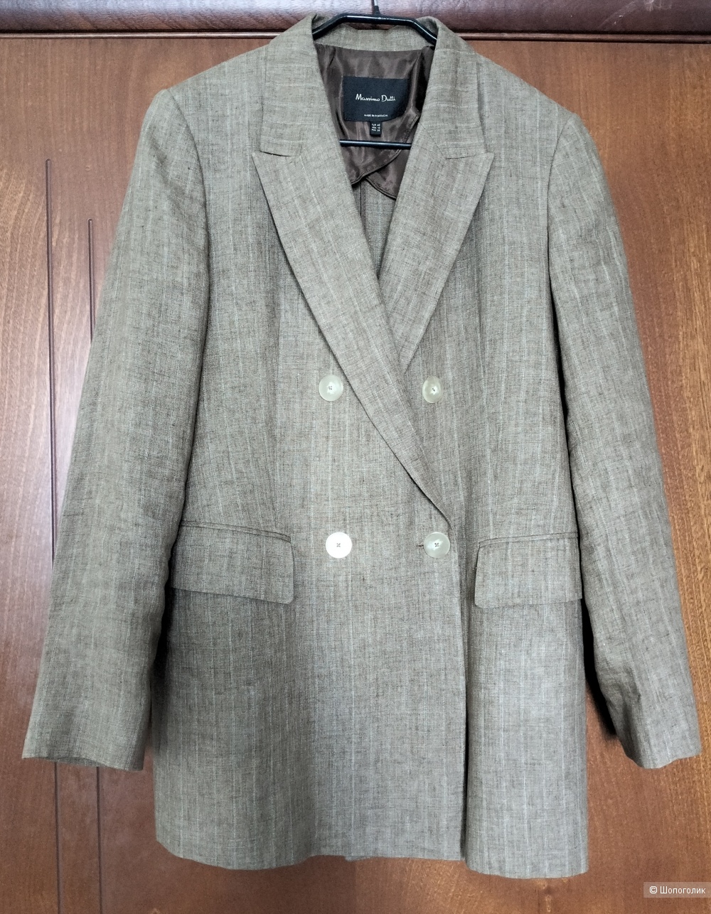 Пиджак лен Massimo Dutti 42 Eur