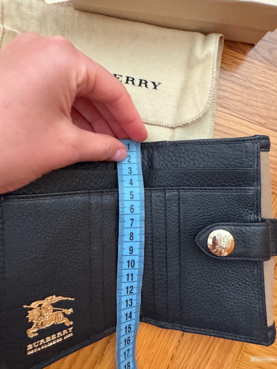 Кошелёк Burberry, размер 14/10