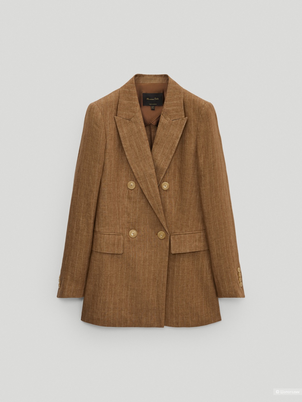 Пиджак лен Massimo Dutti 42 Eur