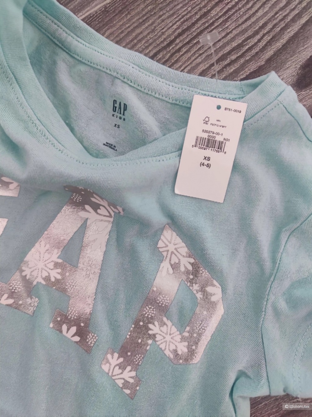 Футболка Gap 4-6 лет