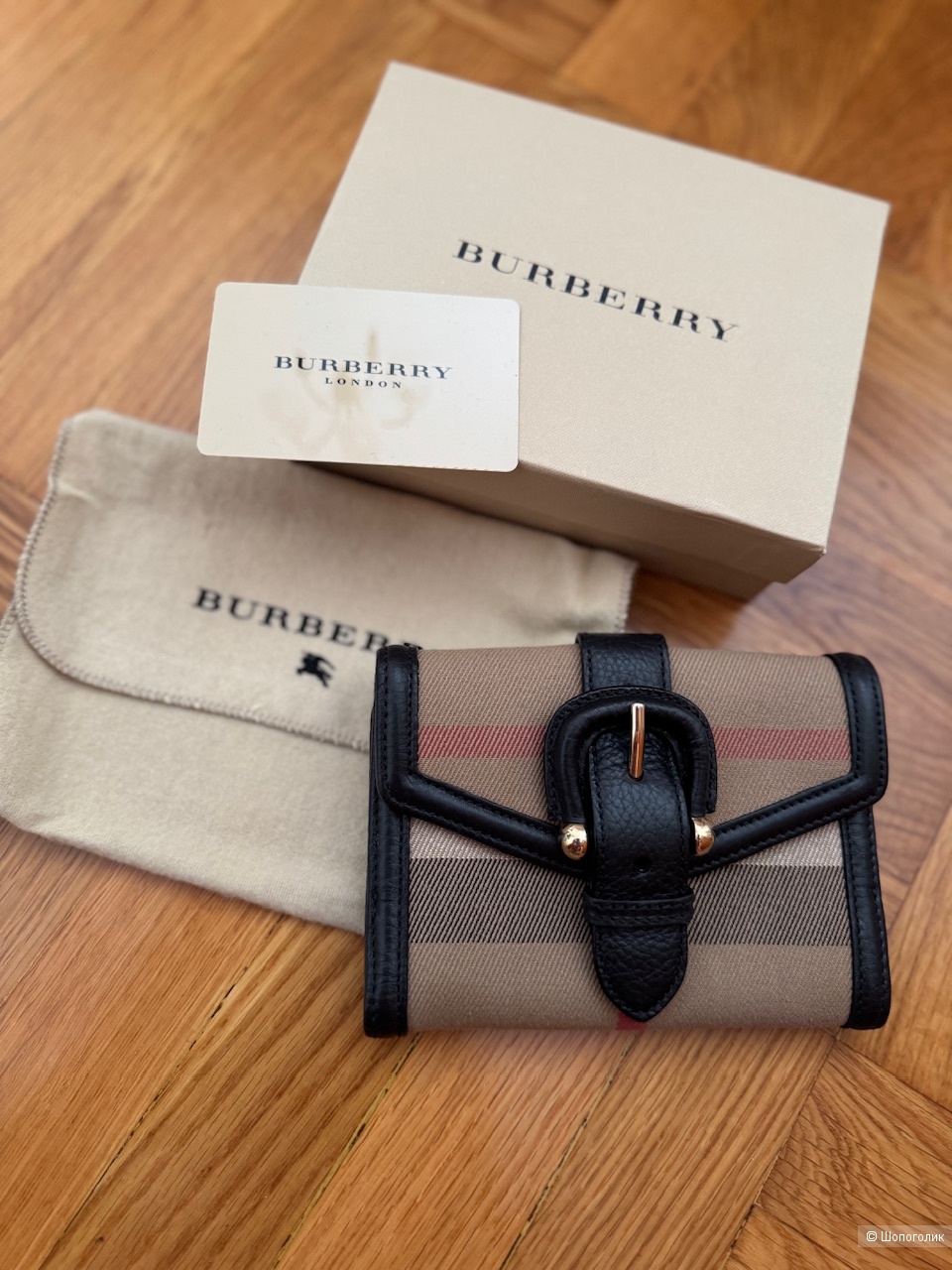 Кошелёк Burberry, размер 14/10