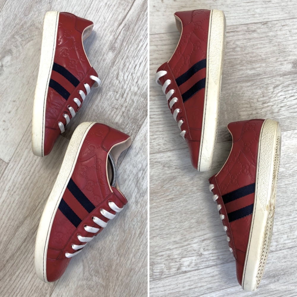 Кеды Gucci 35,5 ( на российский 36-36,5)