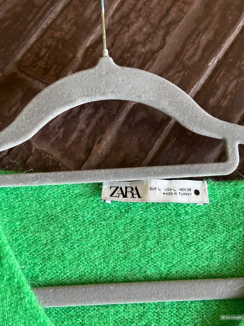 Джемпер Zara, р. L , немного маломерит  на М