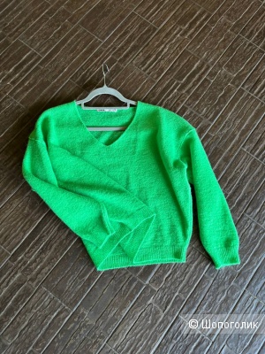 Джемпер Zara, р. L , немного маломерит  на М