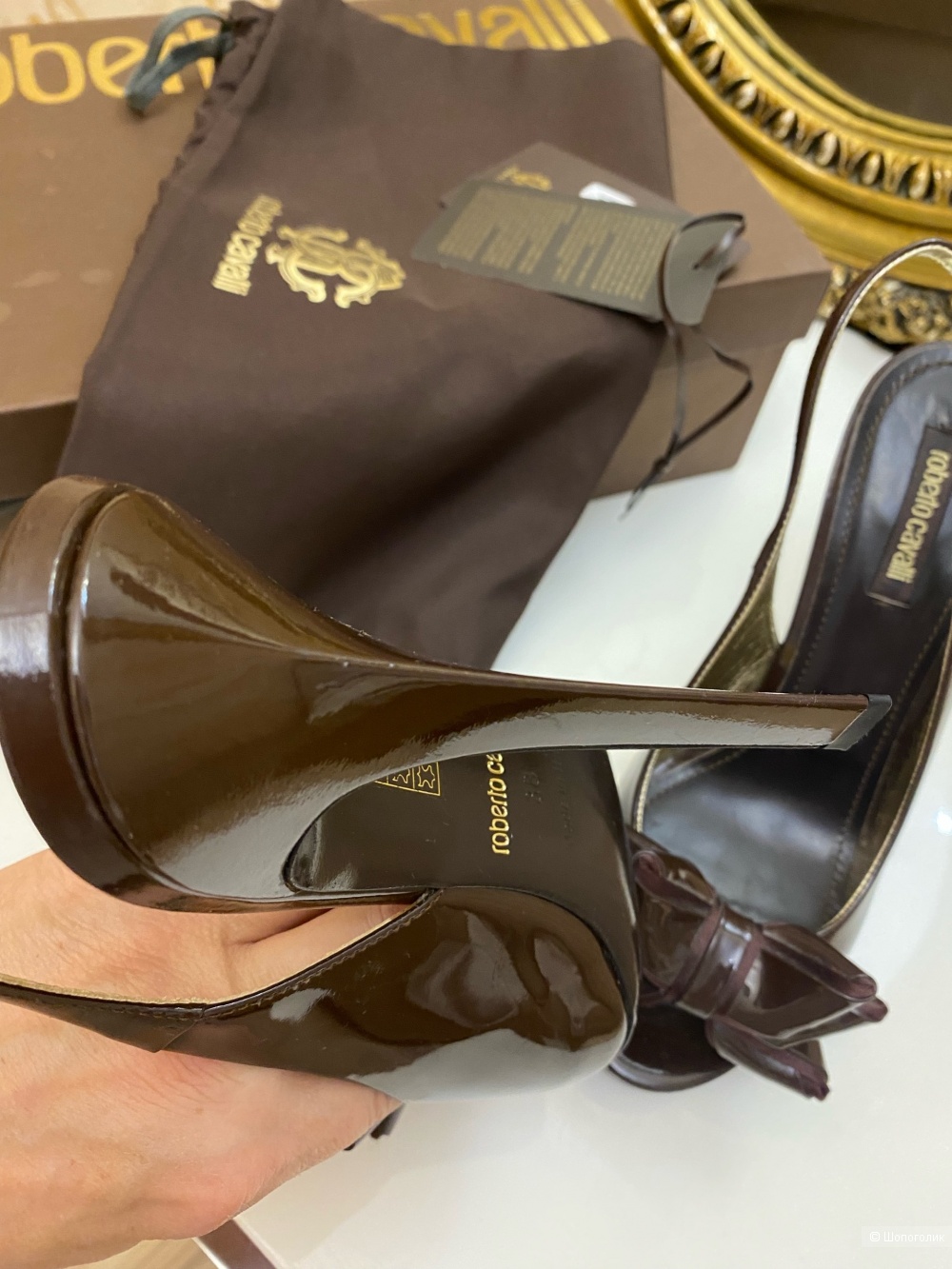 Босоножки Roberto Cavalli.Размер Фирм.38.