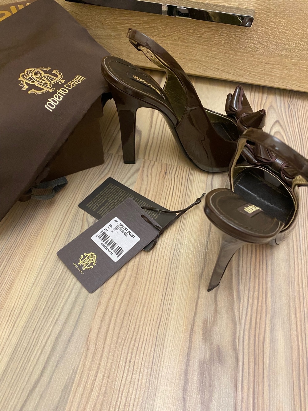 Босоножки Roberto Cavalli.Размер Фирм.38.