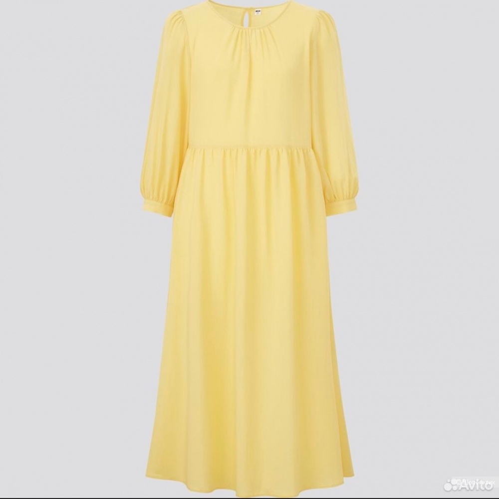 Платье с комбинацией Uniqlo S