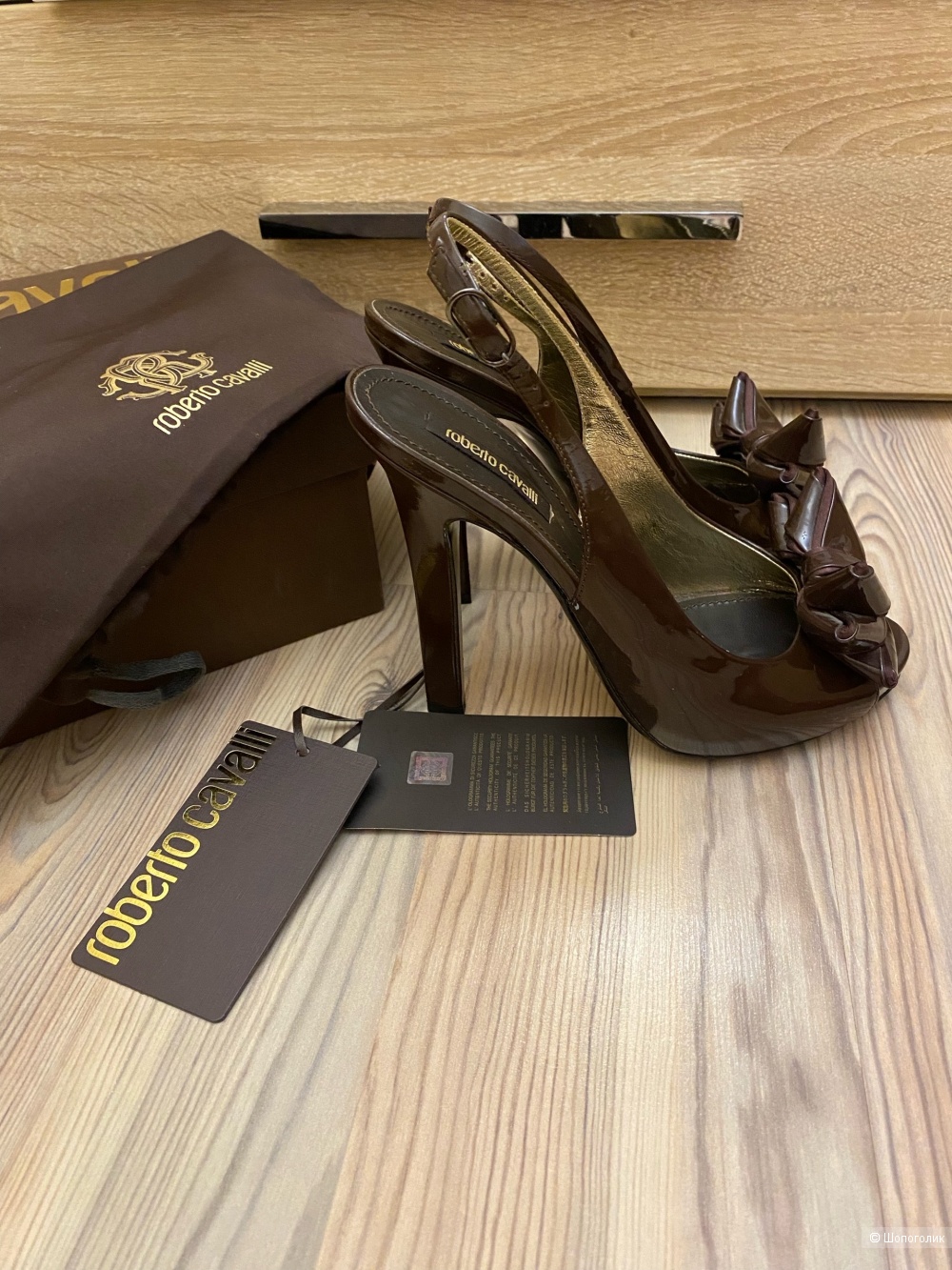 Босоножки Roberto Cavalli.Размер Фирм.38.