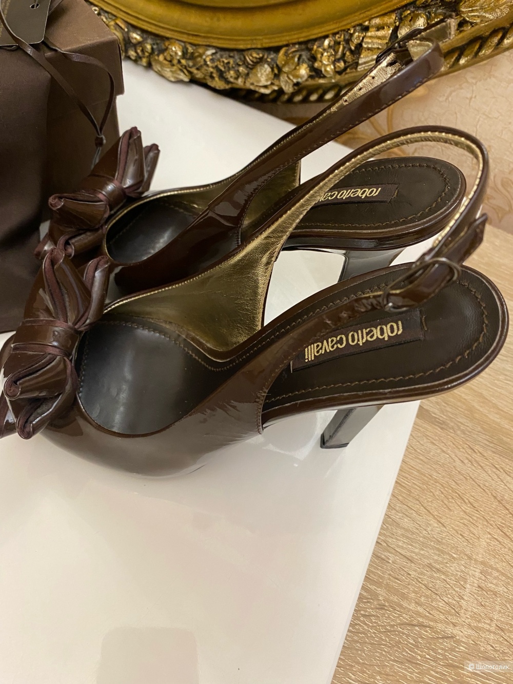 Босоножки Roberto Cavalli.Размер Фирм.38.