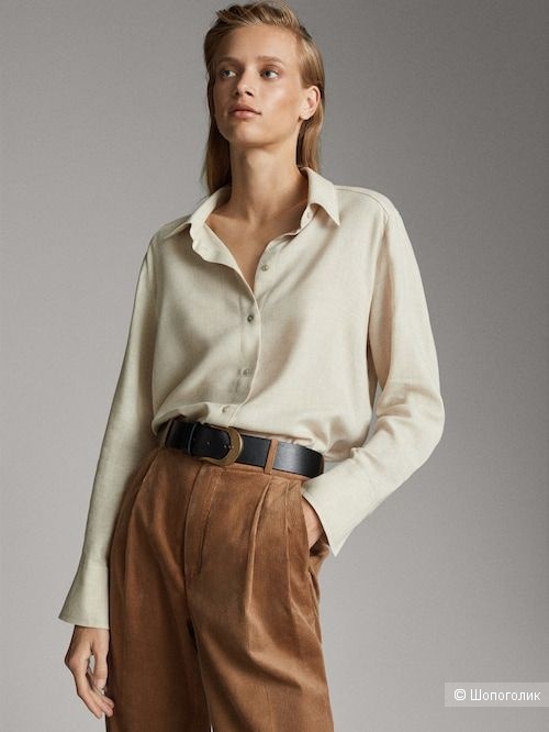 Вельветовые брюки Massimo Dutti/44-46