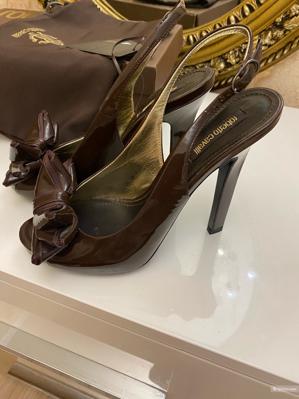 Босоножки Roberto Cavalli.Размер Фирм.38.
