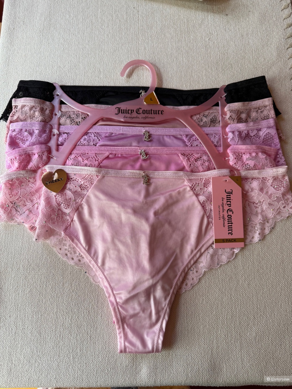 Комплект трусиков Juice Couture L.
