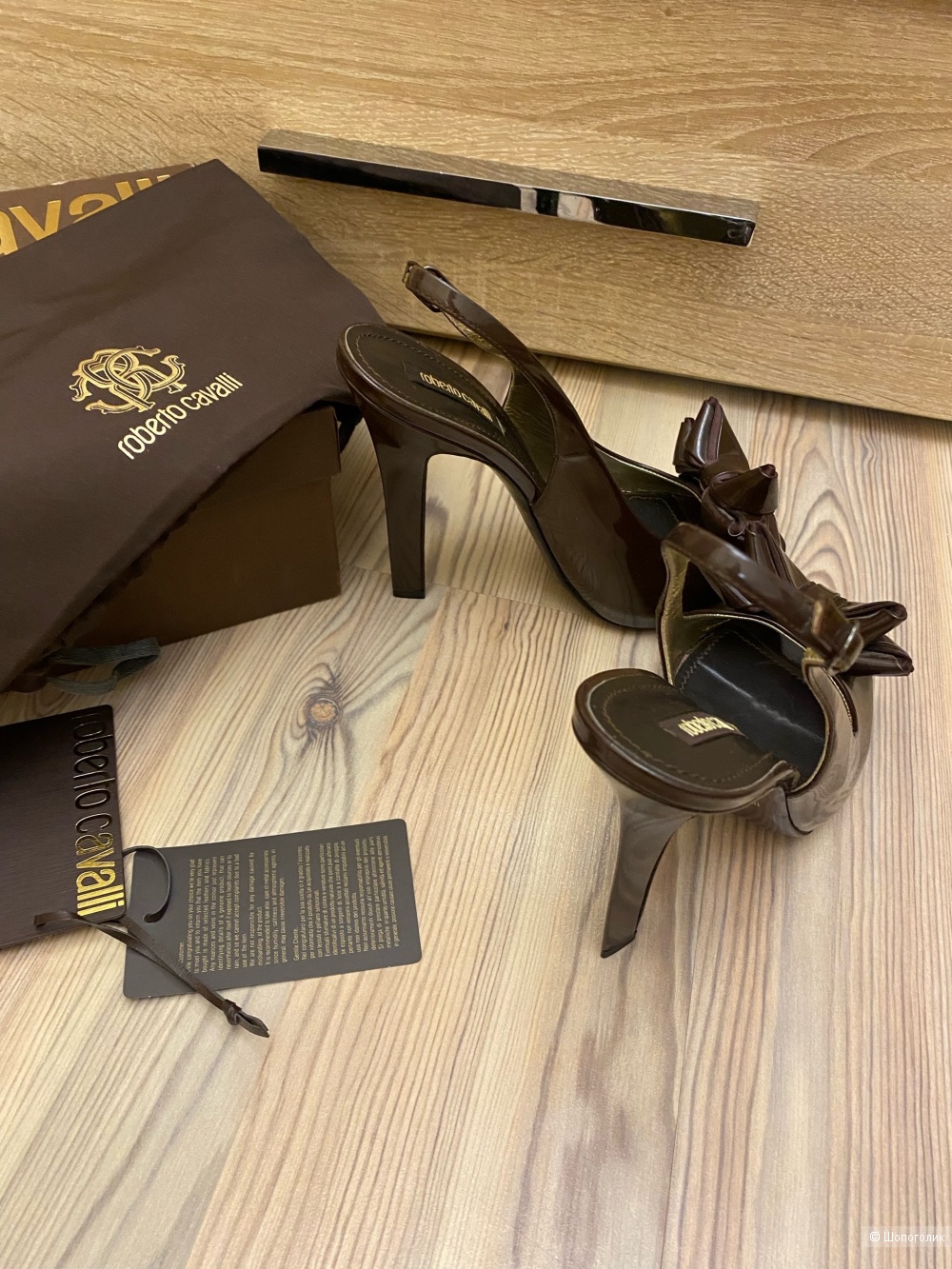 Босоножки Roberto Cavalli.Размер Фирм.38.