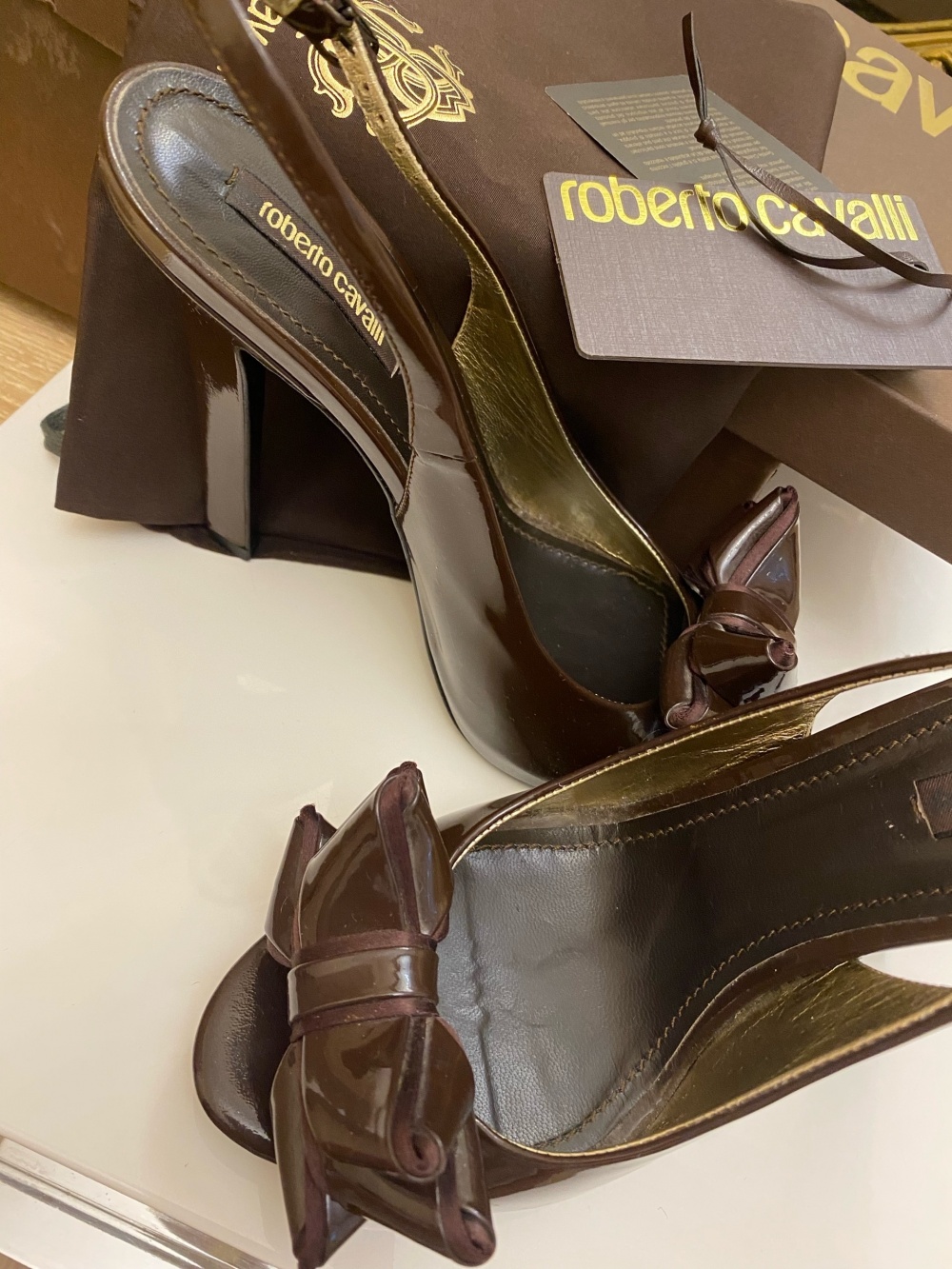 Босоножки Roberto Cavalli.Размер Фирм.38.