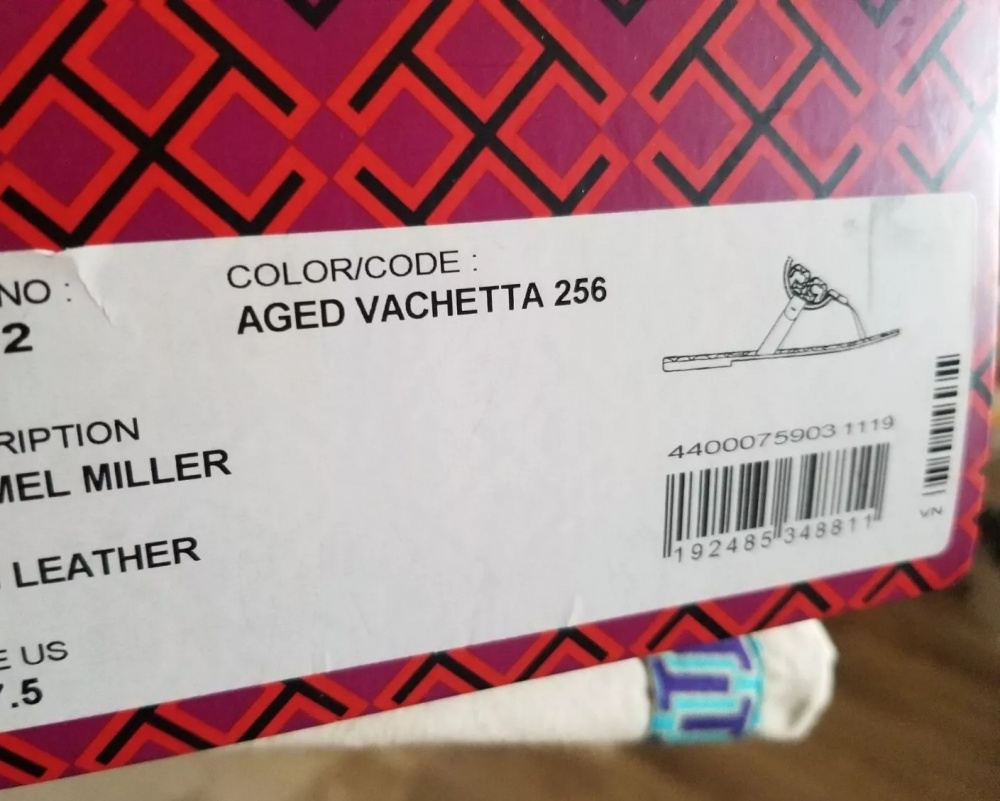 Въетнамки Tory Burch, размер 7.5US