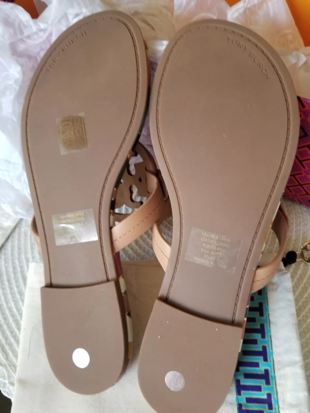 Въетнамки Tory Burch, размер 7.5US