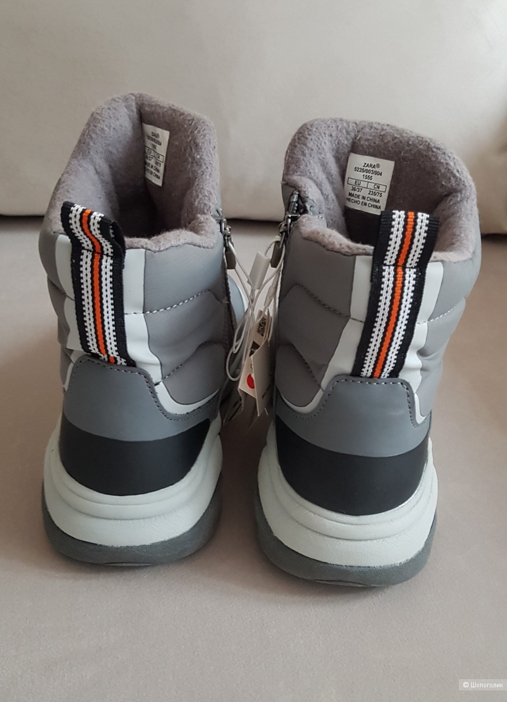 Сапоги-дутики Zara, 36-37 размер