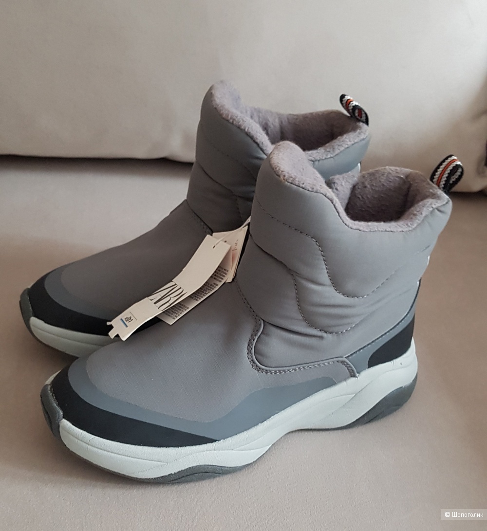 Сапоги-дутики Zara, 36-37 размер