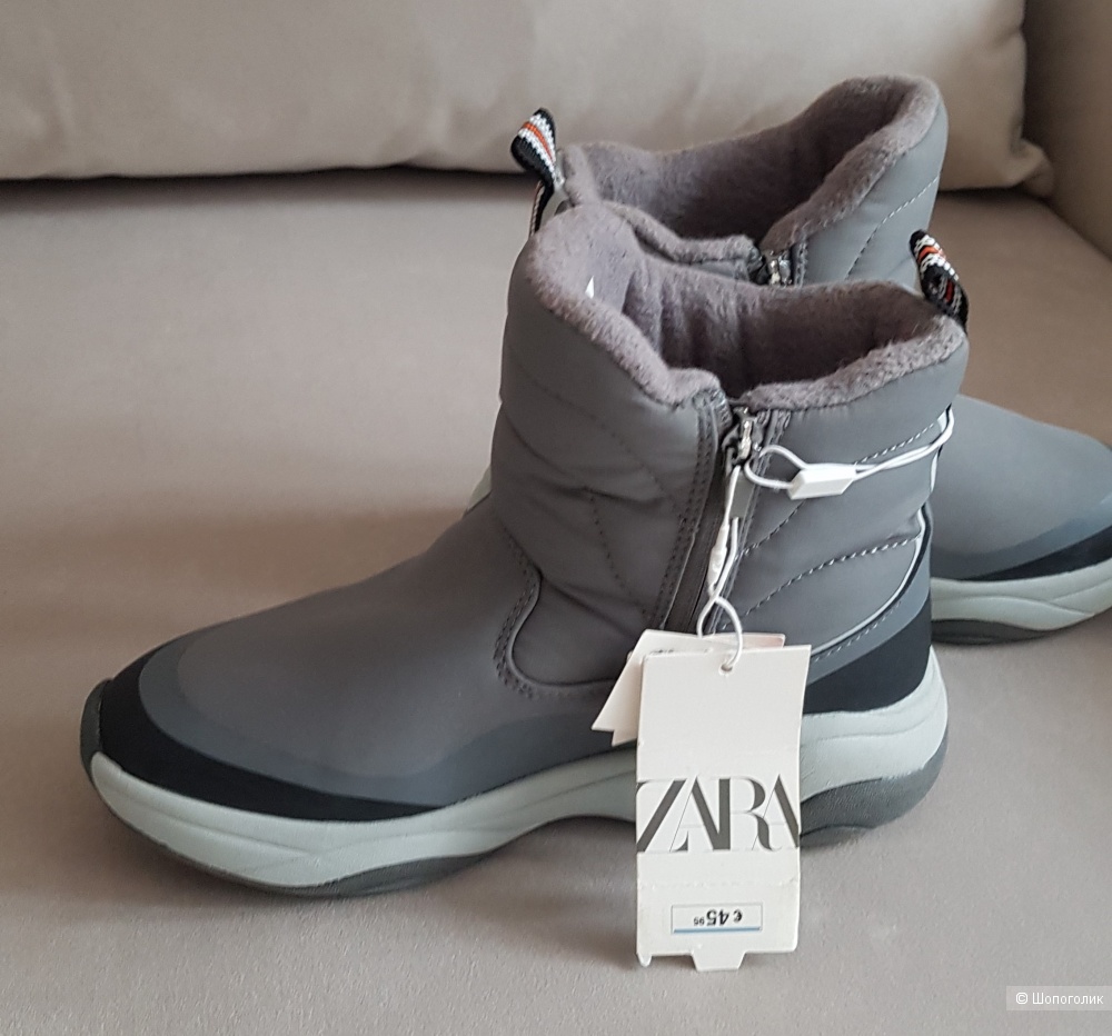 Сапоги-дутики Zara, 36-37 размер
