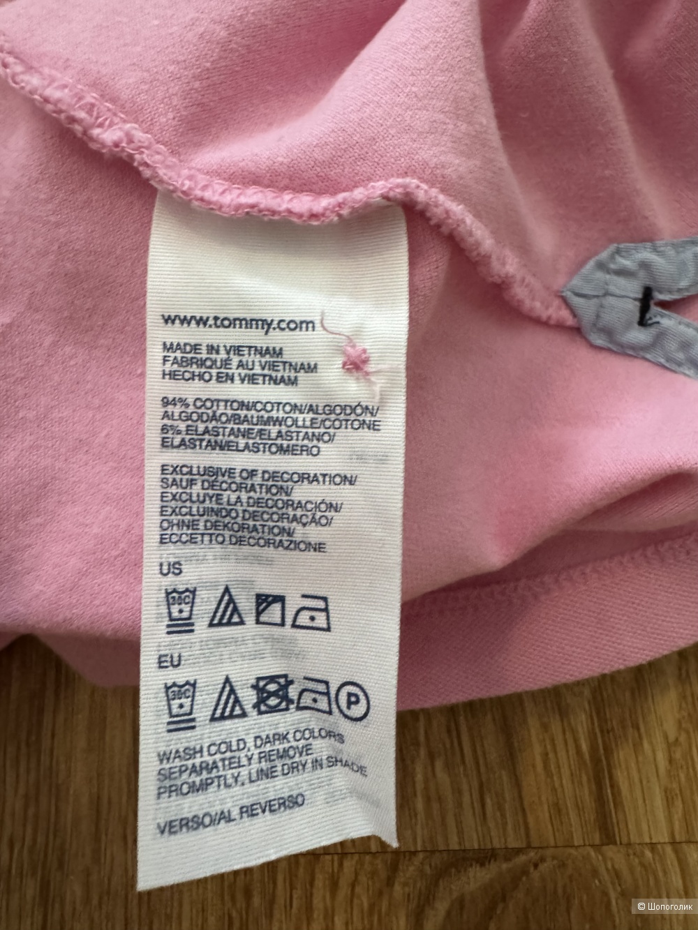 Поло Tommy Hilfiger размер S