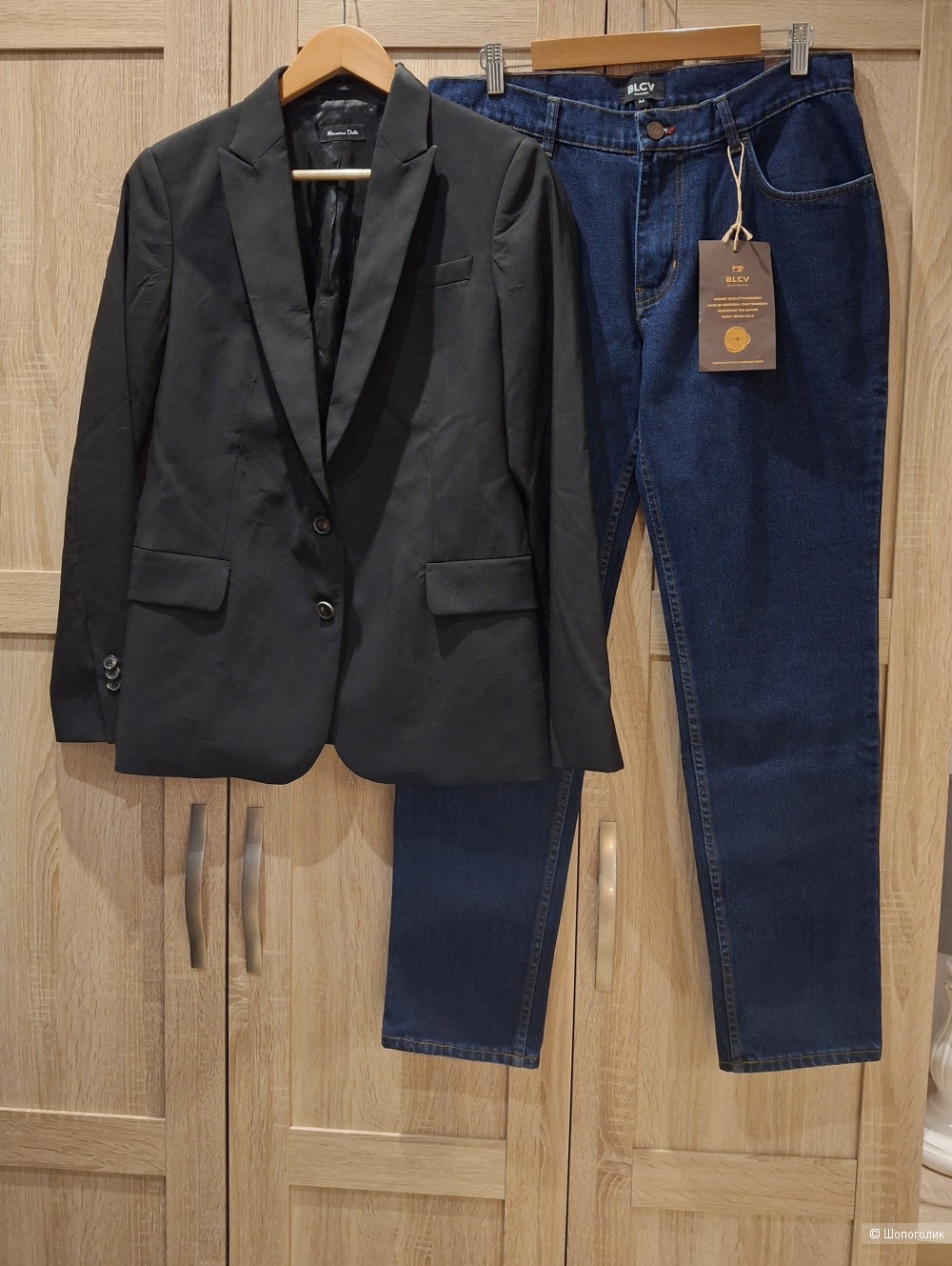 Шерстяной пиджак Massimo Dutti/46
