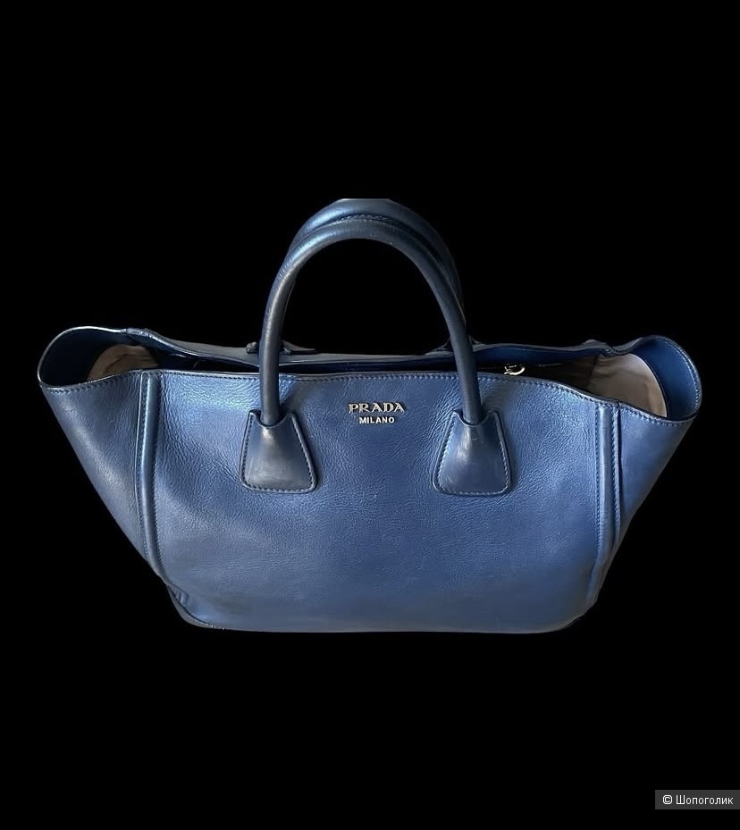Кожаная сумка тоут Prada one size