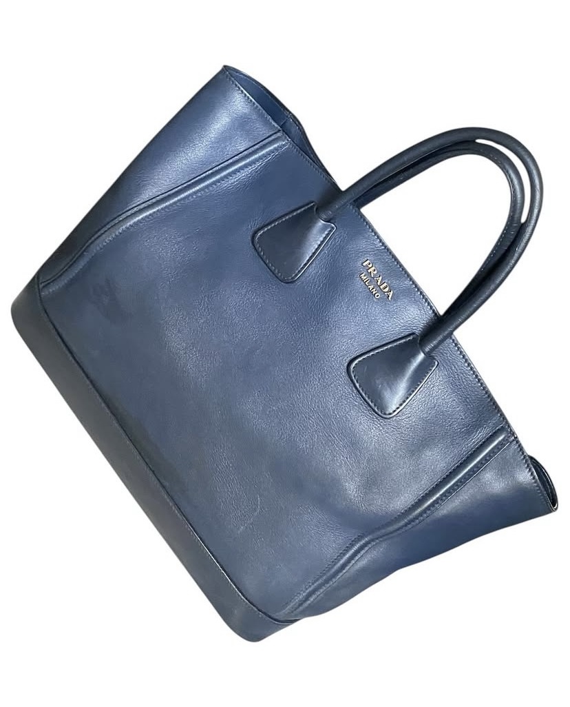 Кожаная сумка тоут Prada one size