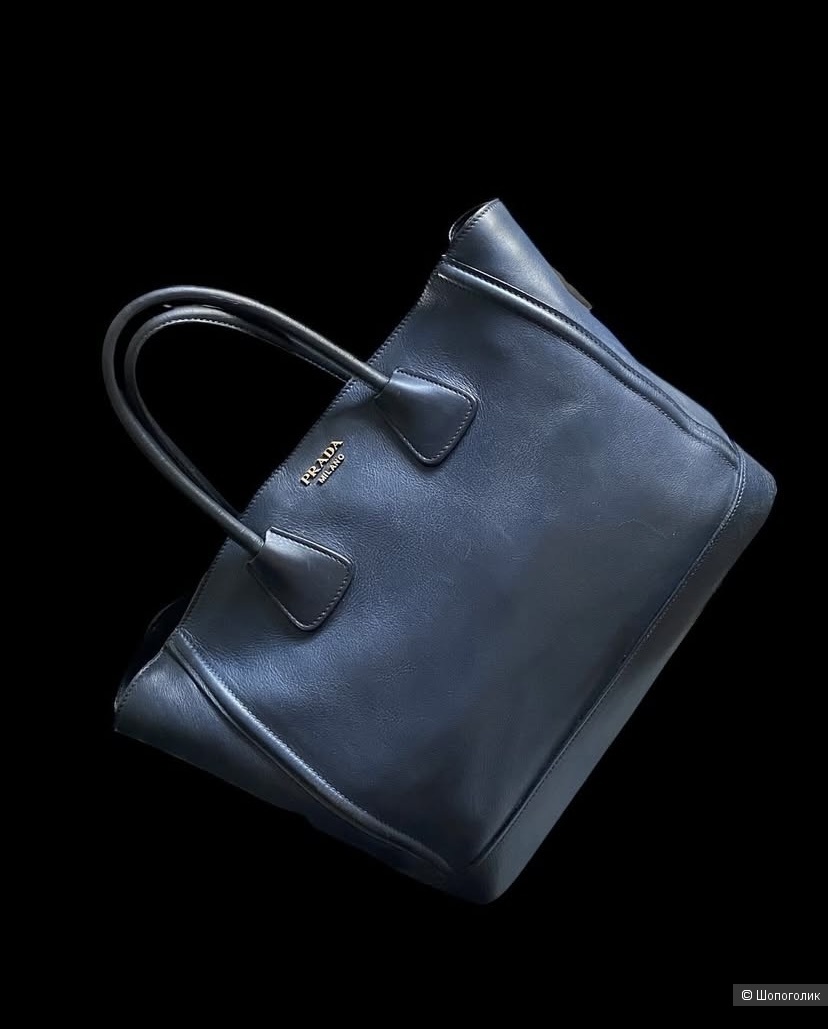 Кожаная сумка тоут Prada one size