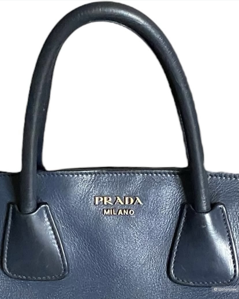 Кожаная сумка тоут Prada one size