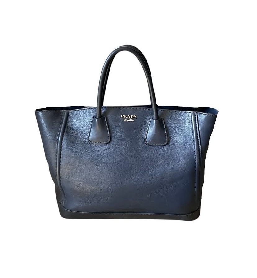 Кожаная сумка тоут Prada one size