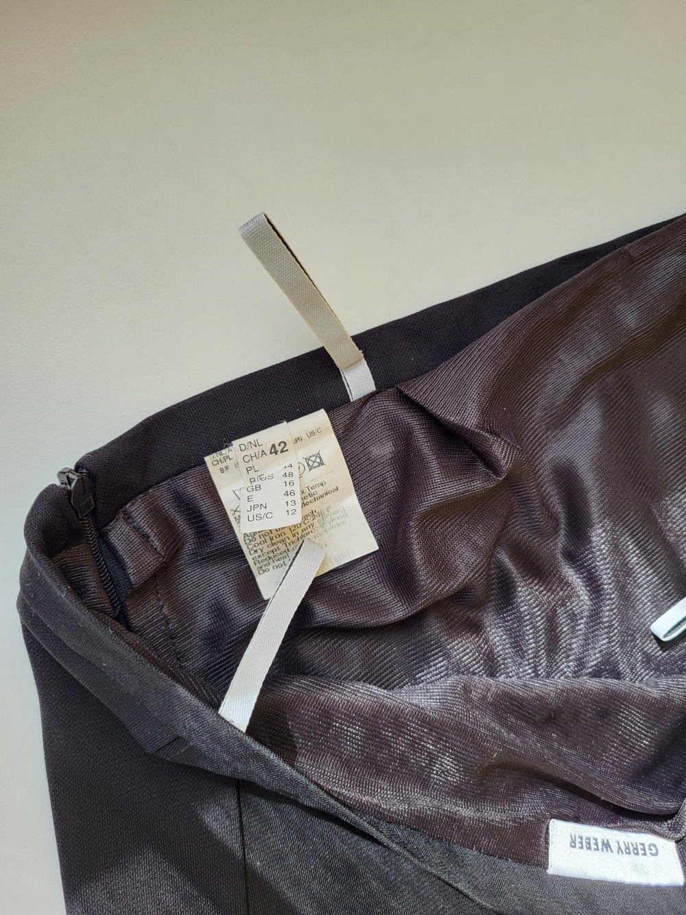 Юбка черная Gerry Weber, 50 размер