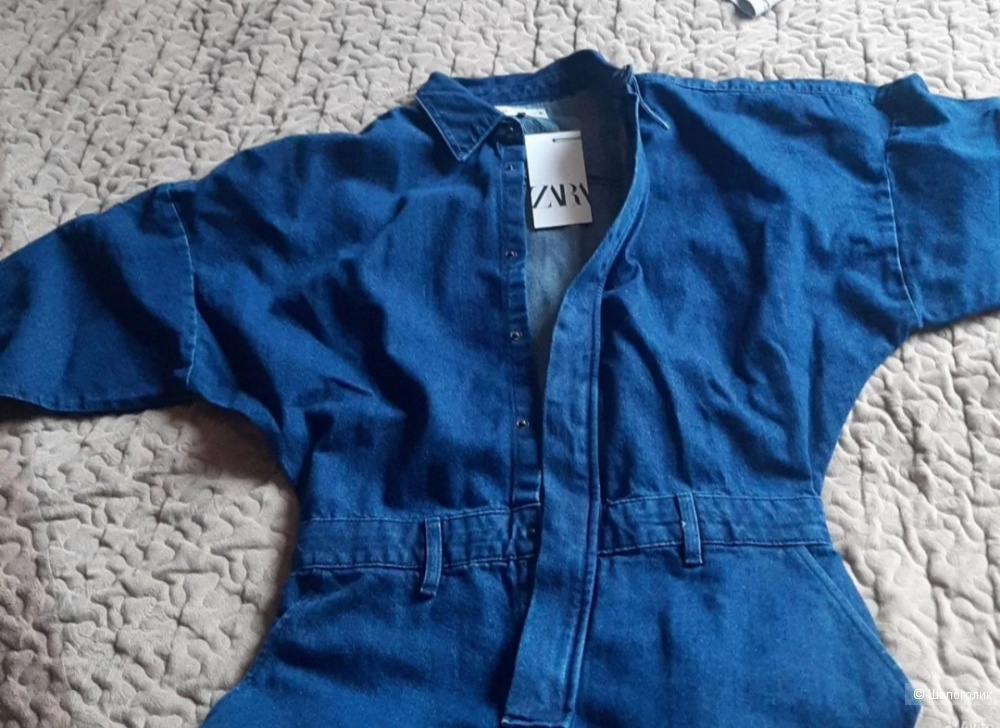 Платье джинсовое Zara р. L /48/