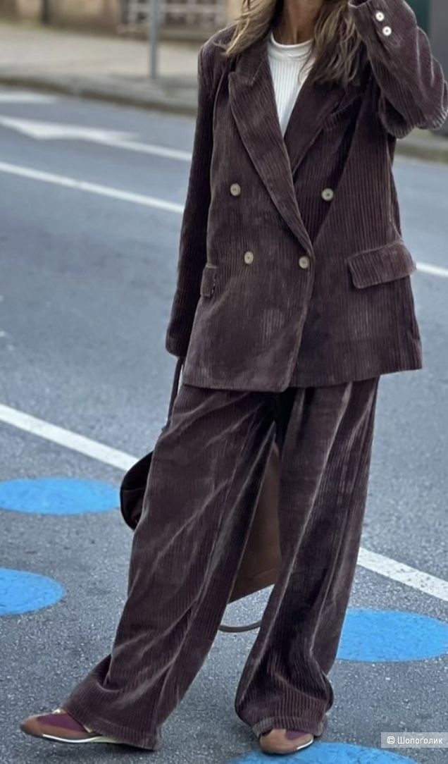 Вельветовые брюки Benetton/48-50