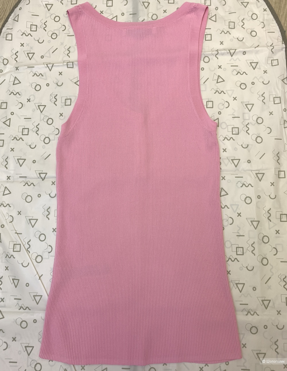 Майка топ в рубчик Zara L