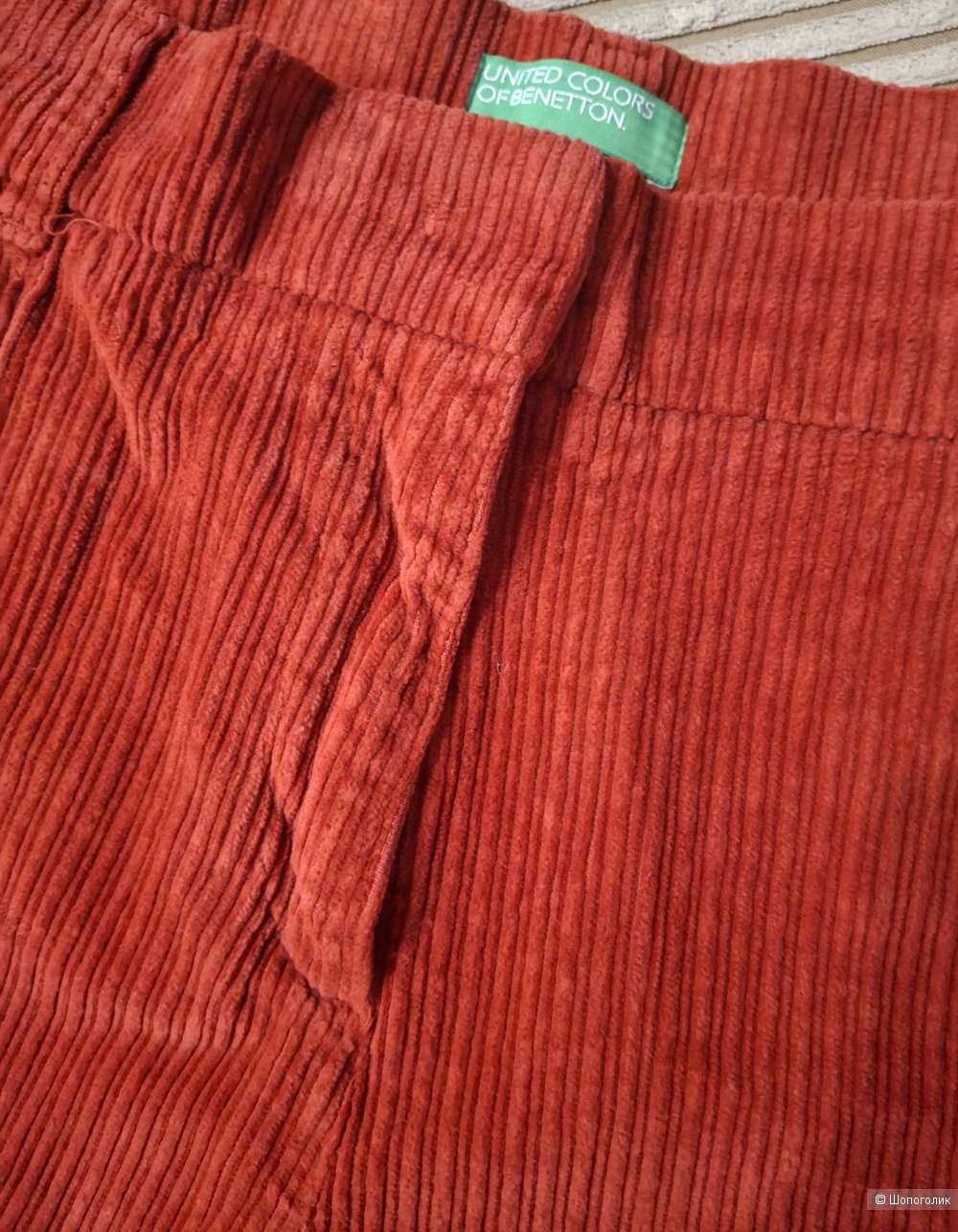 Вельветовые брюки Benetton/44-46