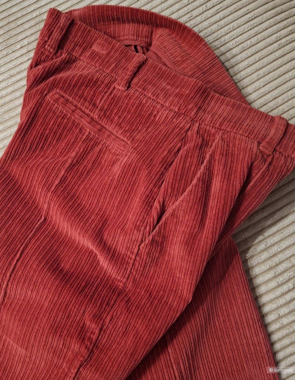 Вельветовые брюки Benetton/44-46