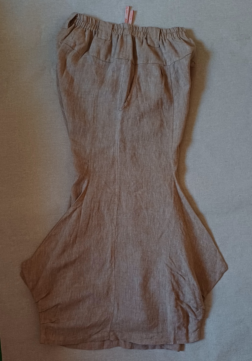 Льняное брюки годэ, ХL, one size.