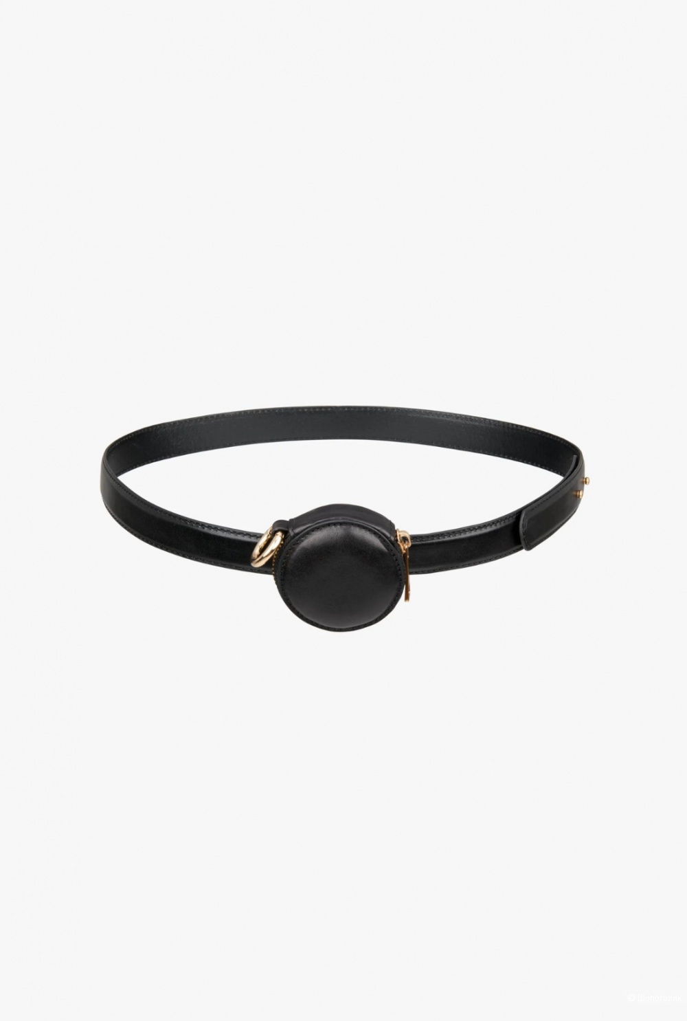 Ремень Zara кожаный с кошельком, 80см