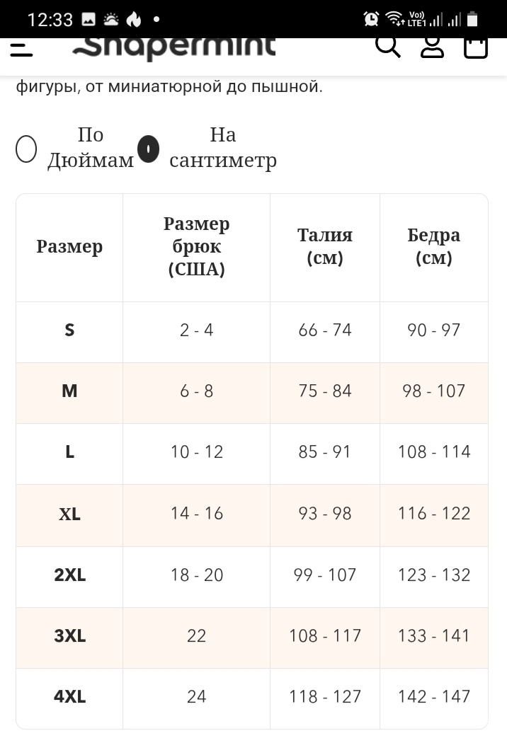 Утягивающие плавки Empetua by Shapermint Plus size р.60