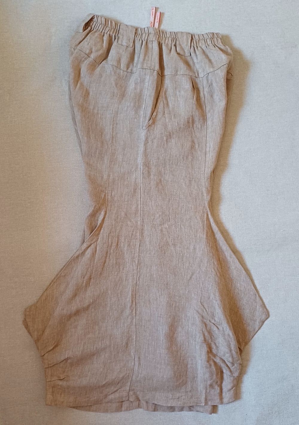 Льняное брюки годэ, ХL, one size.